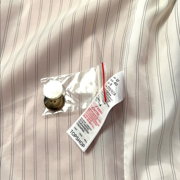 TopShop linen blazer, size 8 - Picture 4 of 6